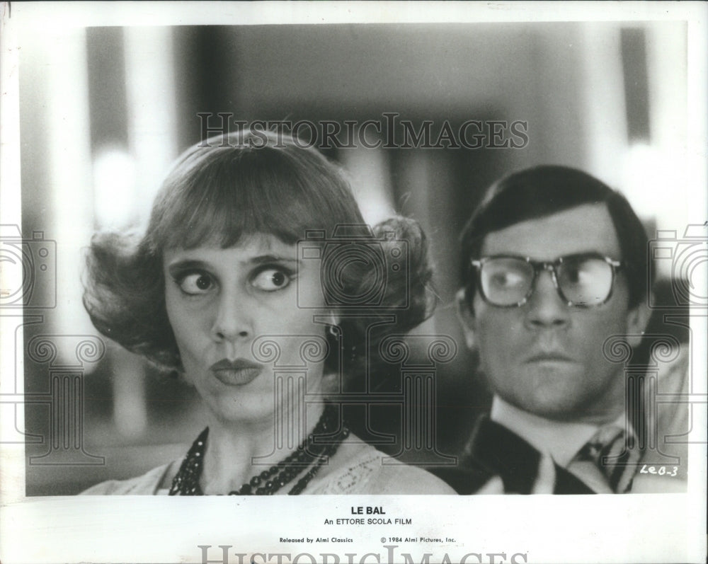 1984 Press Photo Scene From Ettore Scola's "Le Bal" - RRU64827