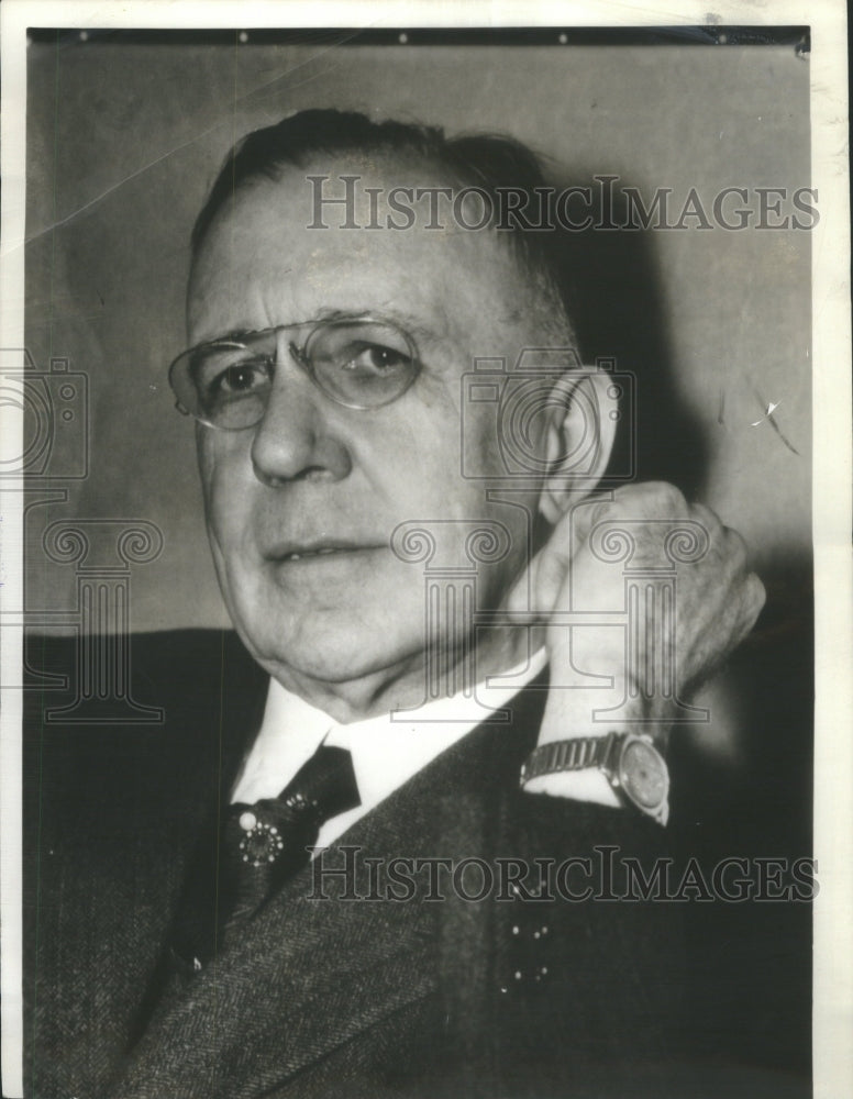 1938 Press Photo Dr. Edward Twitchell (Psychiatrist) - RRU66589