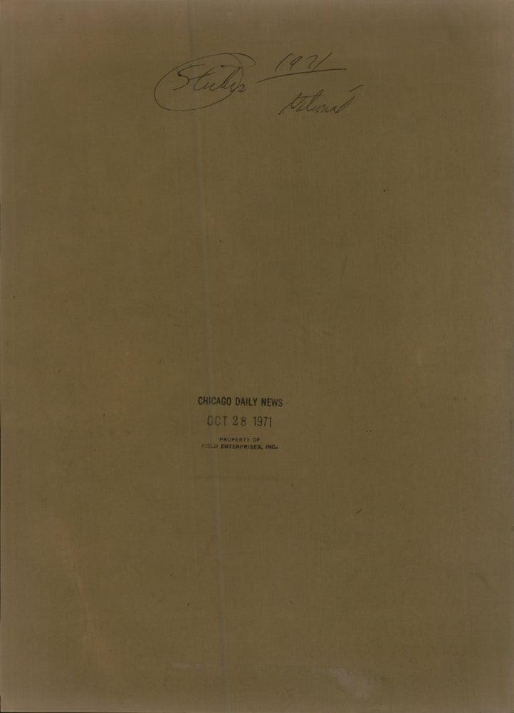 1971 Press Photo Strike National Jo Jacob Dressed - RRU70053