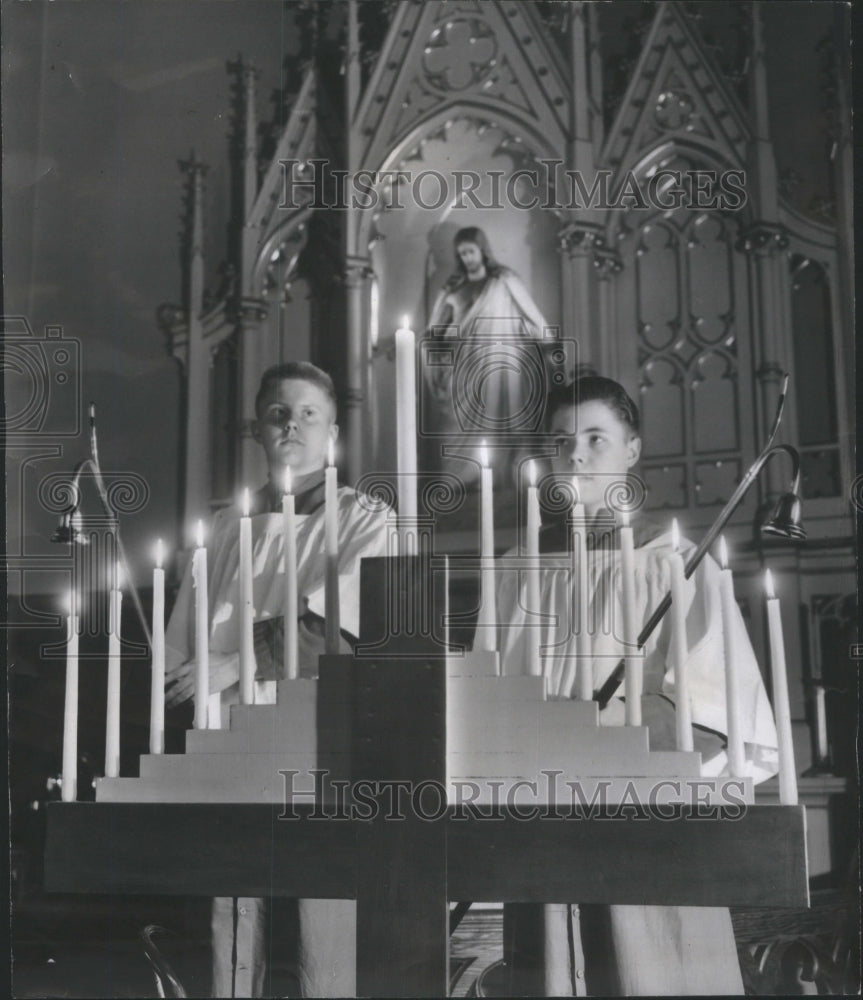 1955 Press Photo Bethel Lutheran Church Ken Soderland - RRU70193