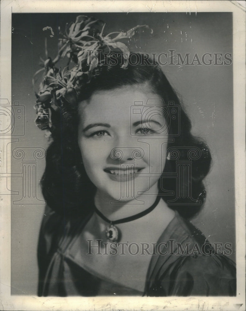 1953 Press Photo The Gloriosa Lily is a new flower - RRU76257