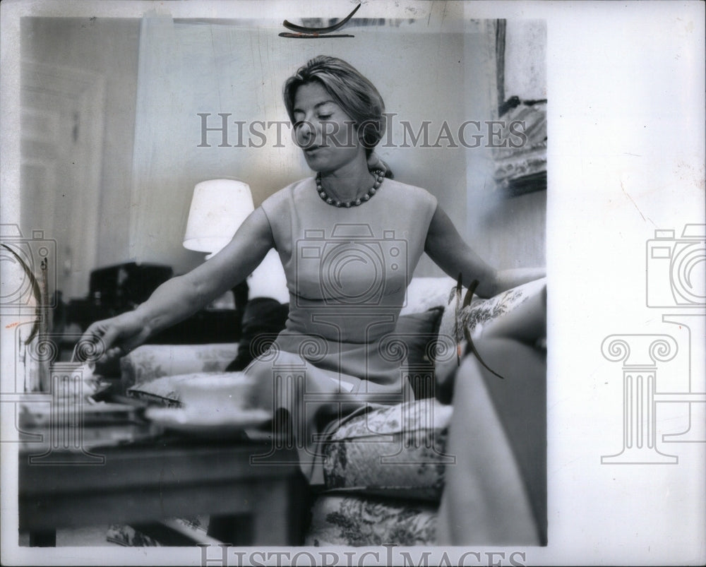 1965 Photo Christina Ford, 2nd Wife Of Henry Ford II - RRU89963