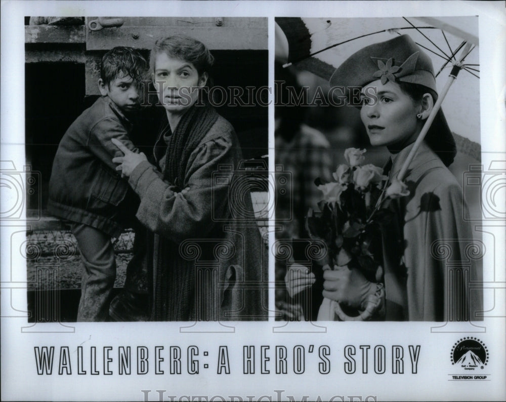 1985 Press Photo TV Program "Wallenberg: A Hero's Story - RRU98023