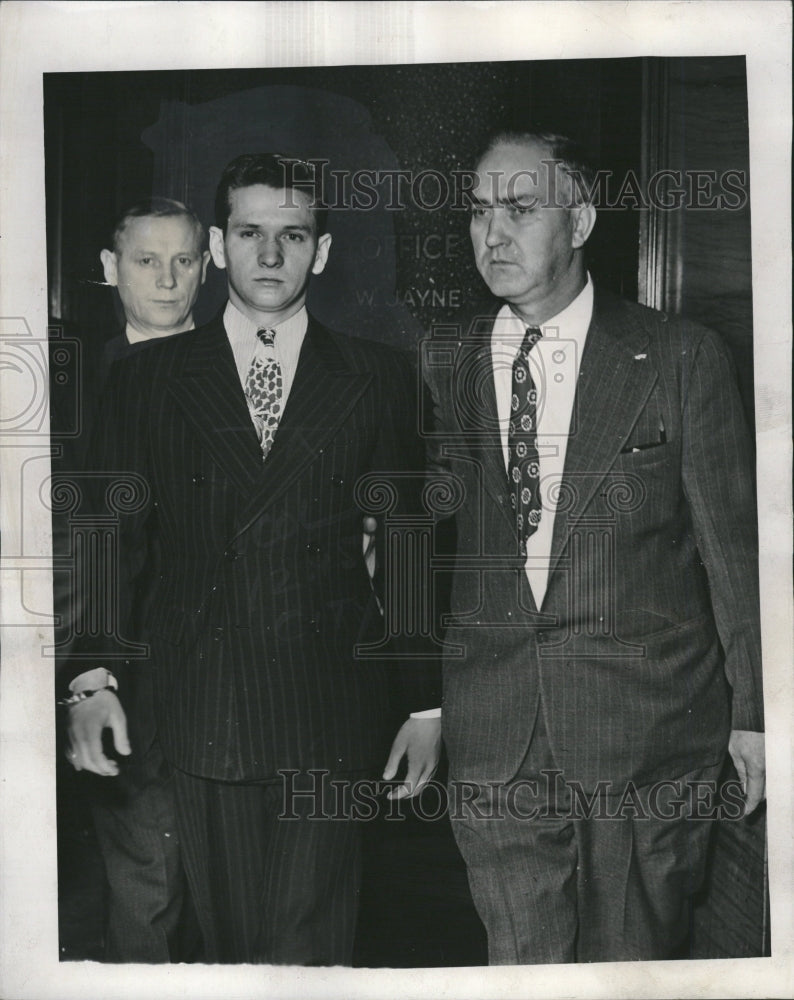 1944 Press Photo Robert Miller Turner Raulston Murder - Historic Images