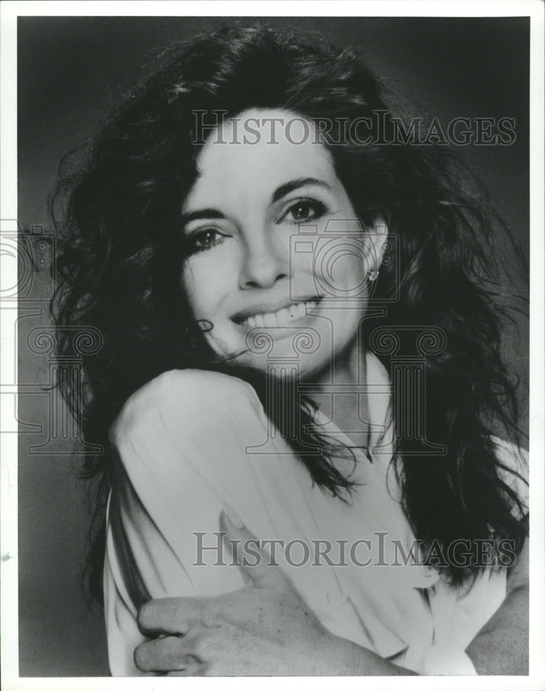 1989 Press Photo Actress Linda Gray - RRV13321- Historic Images