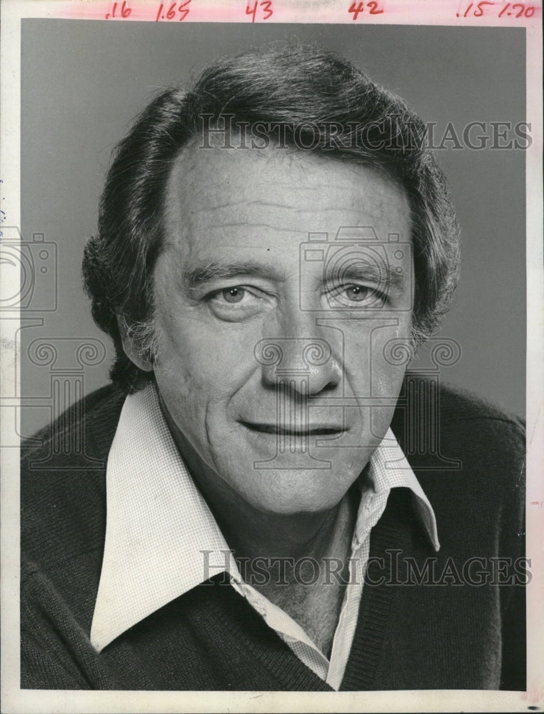 1978 Press Photo Actor Richard Crenna - RRV14795- Historic Images