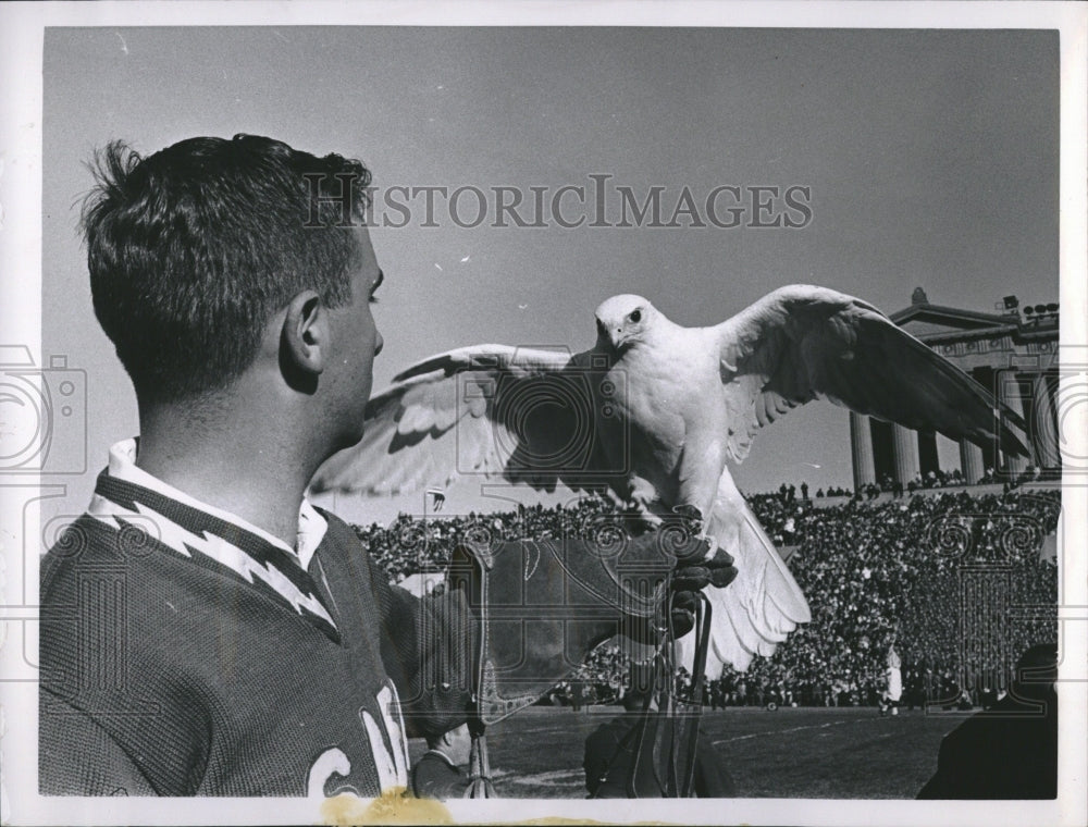 1963 Press Photo Mascot U S Air Force Academy Football - RRV18117- Historic Images