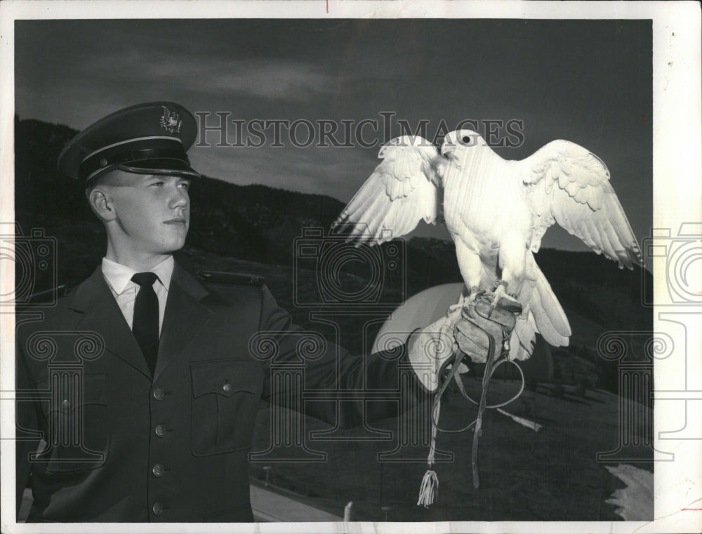 1968 Press Photo Mach I Air Force Academy Mascot Bird - RRV18123- Historic Images