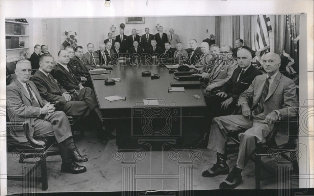 1959 Press Photo Eisenhower Cabinet Members Portrait - RRV18891- Historic Images