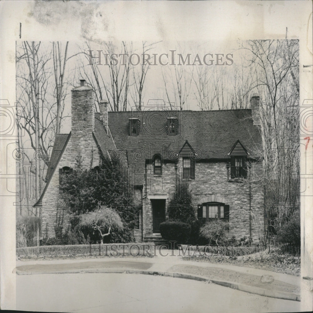 1957 Press Photo Home of Vice President Richard M Nixon - RRV26713