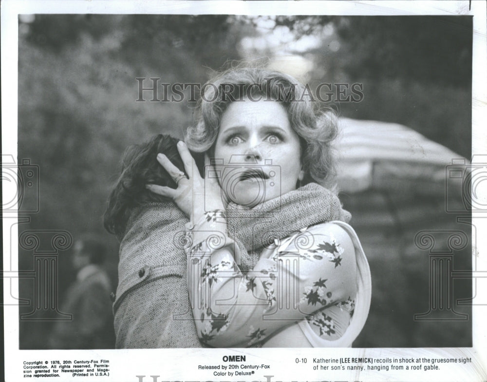 1976 Press Photo Lee Remick Actress Katherine Omen - RRV29173- Historic Images