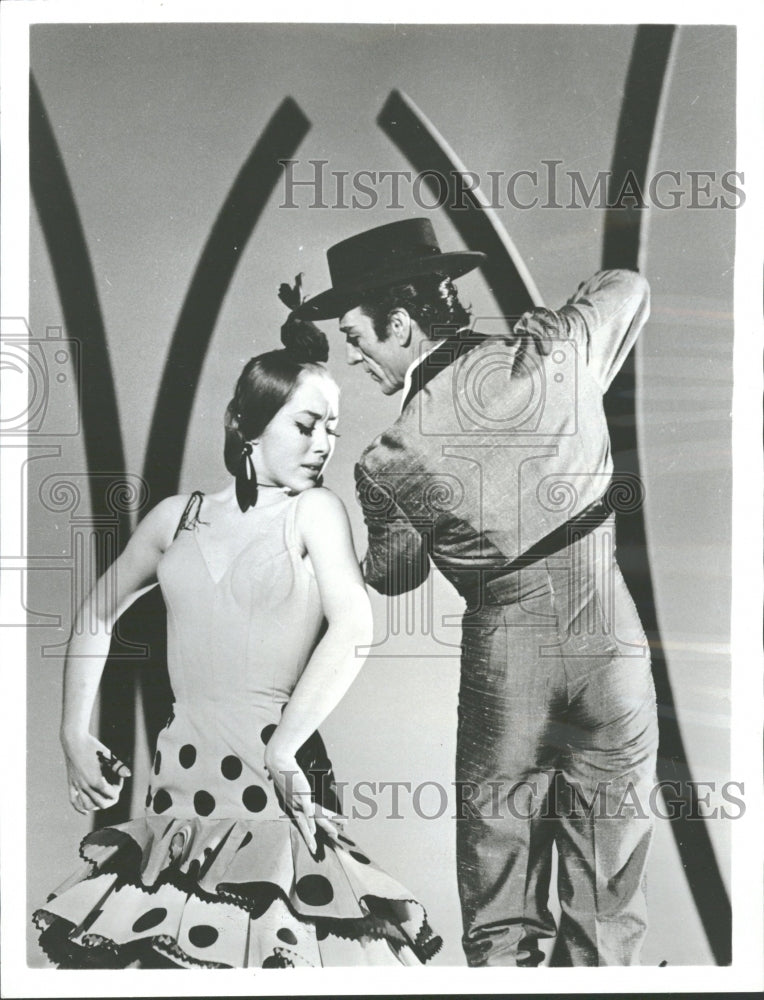 1964 Press Photo Palace Hollywood Dancer Flamenco Jose - RRV30065- Historic Images