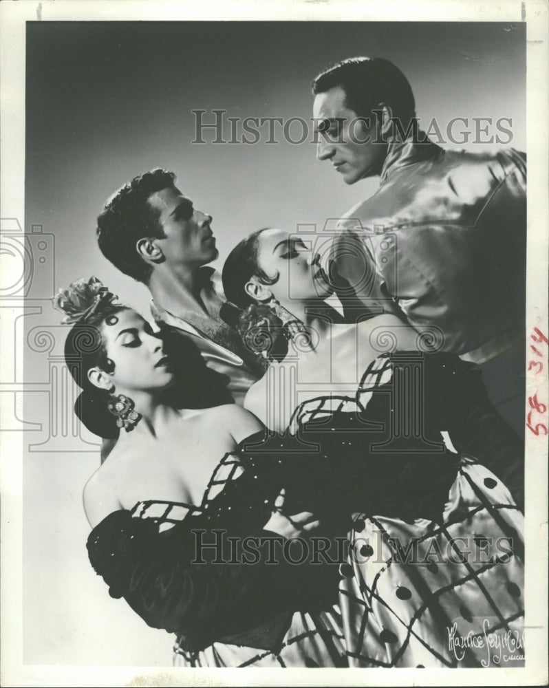 1955 Press Photo Peerless Spanish Jose Geaco Tabor Nov - RRV30119- Historic Images