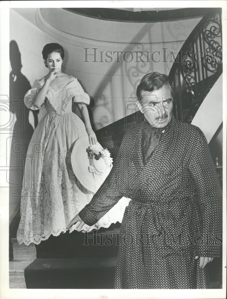 1962 Press Photo Joan Hackett James Mason Rebecca - RRV30609- Historic Images