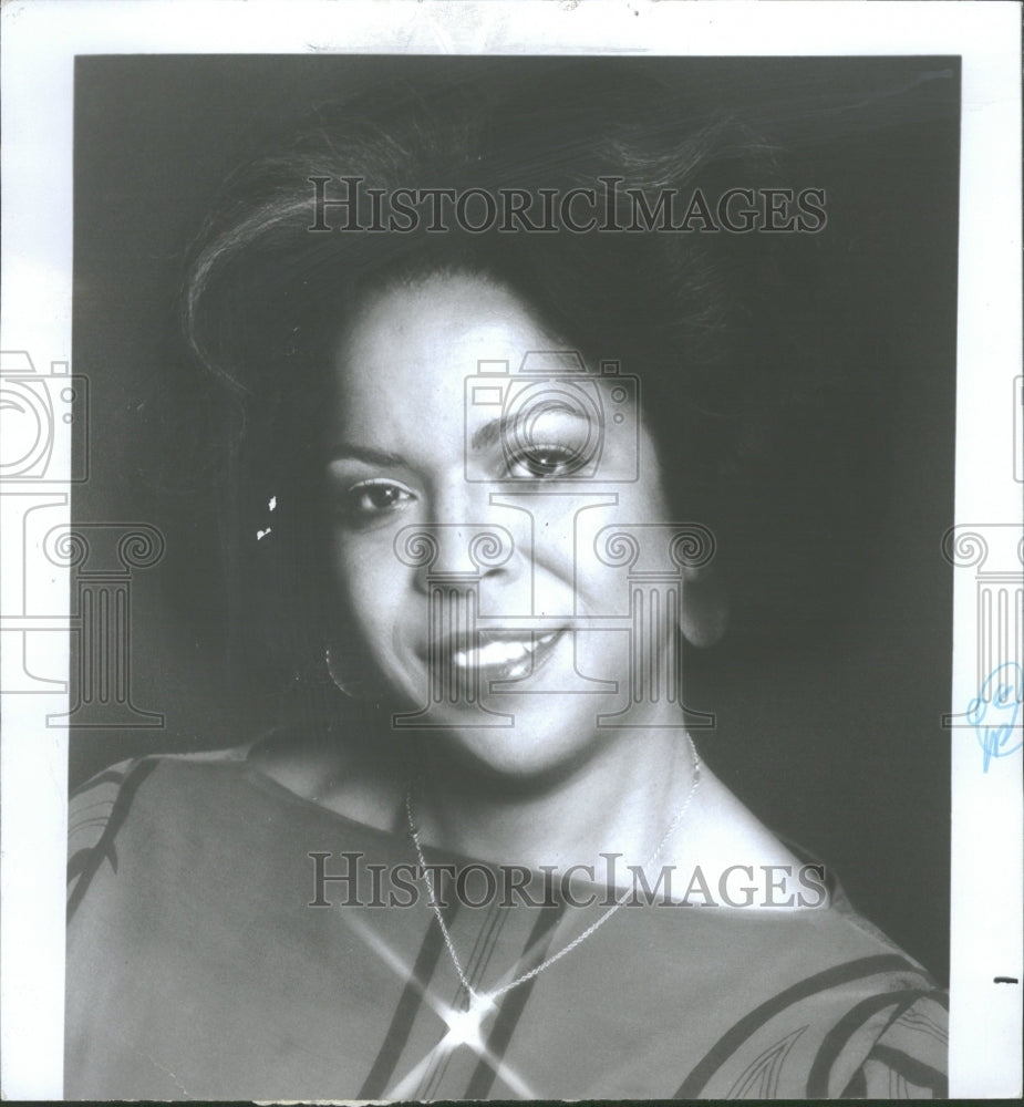 1977 Press Photo Patricia Della Reese America Hostess - RRV31085- Historic Images