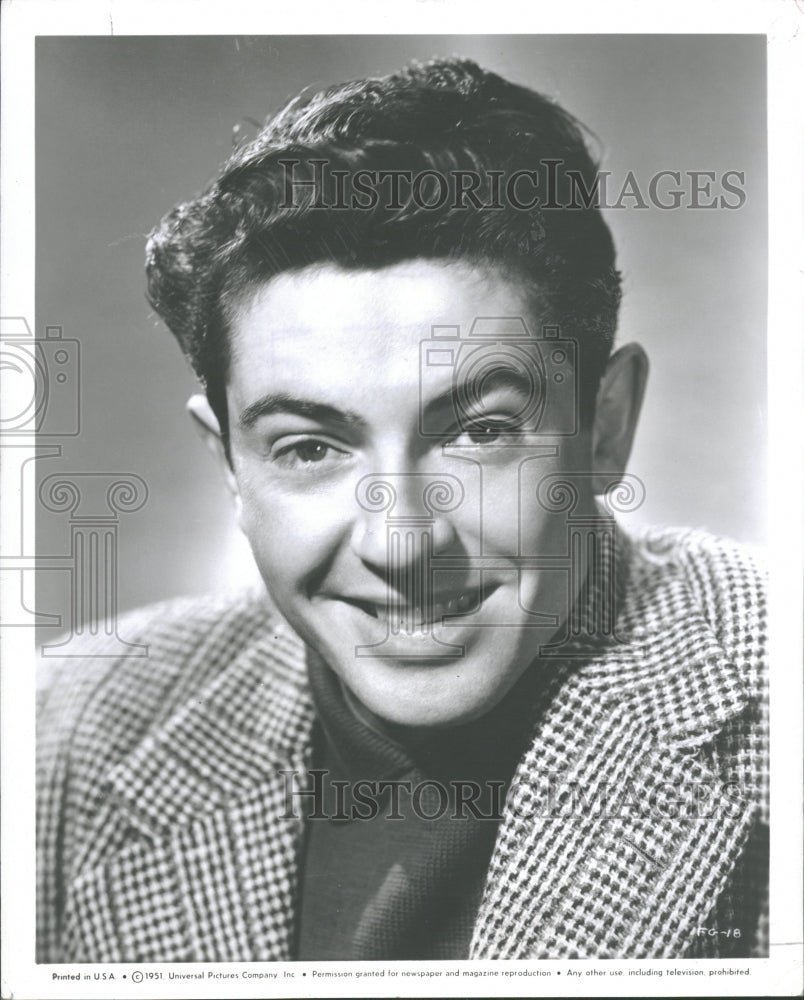 1952 Press Photo Farley Granger Actor - RRV31653- Historic Images