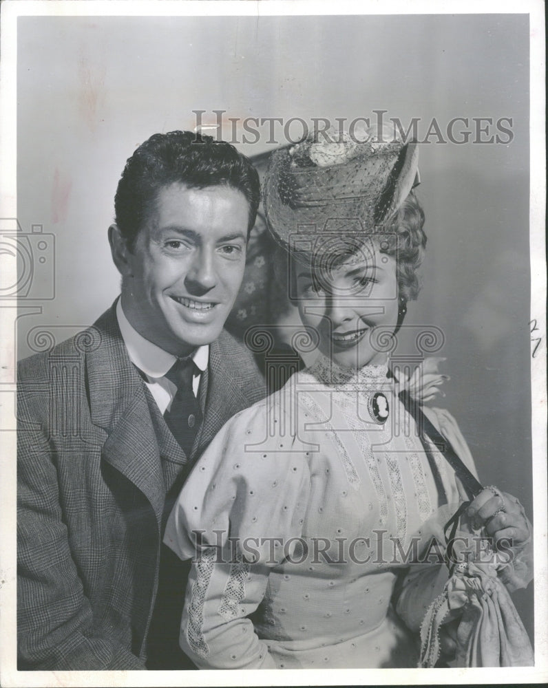 1960 Press Photo Farley Granger Love Lill Fontaine - RRV31661- Historic Images