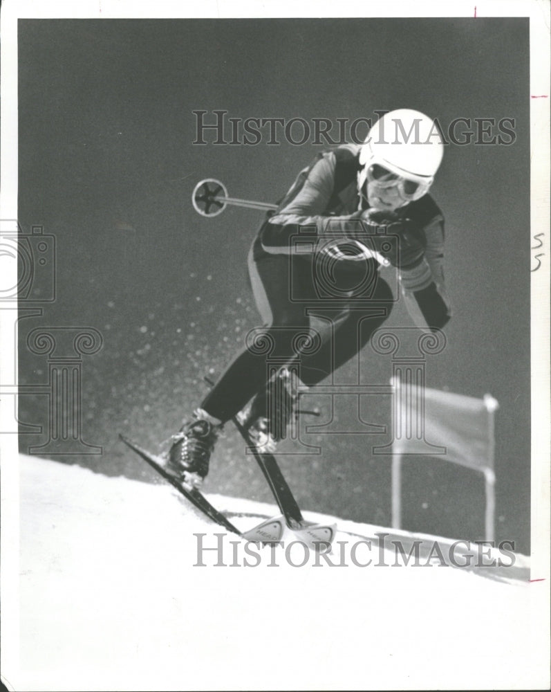 1965 Press Photo Winter Show Pepi Gramashammer Skier - RRV31795- Historic Images