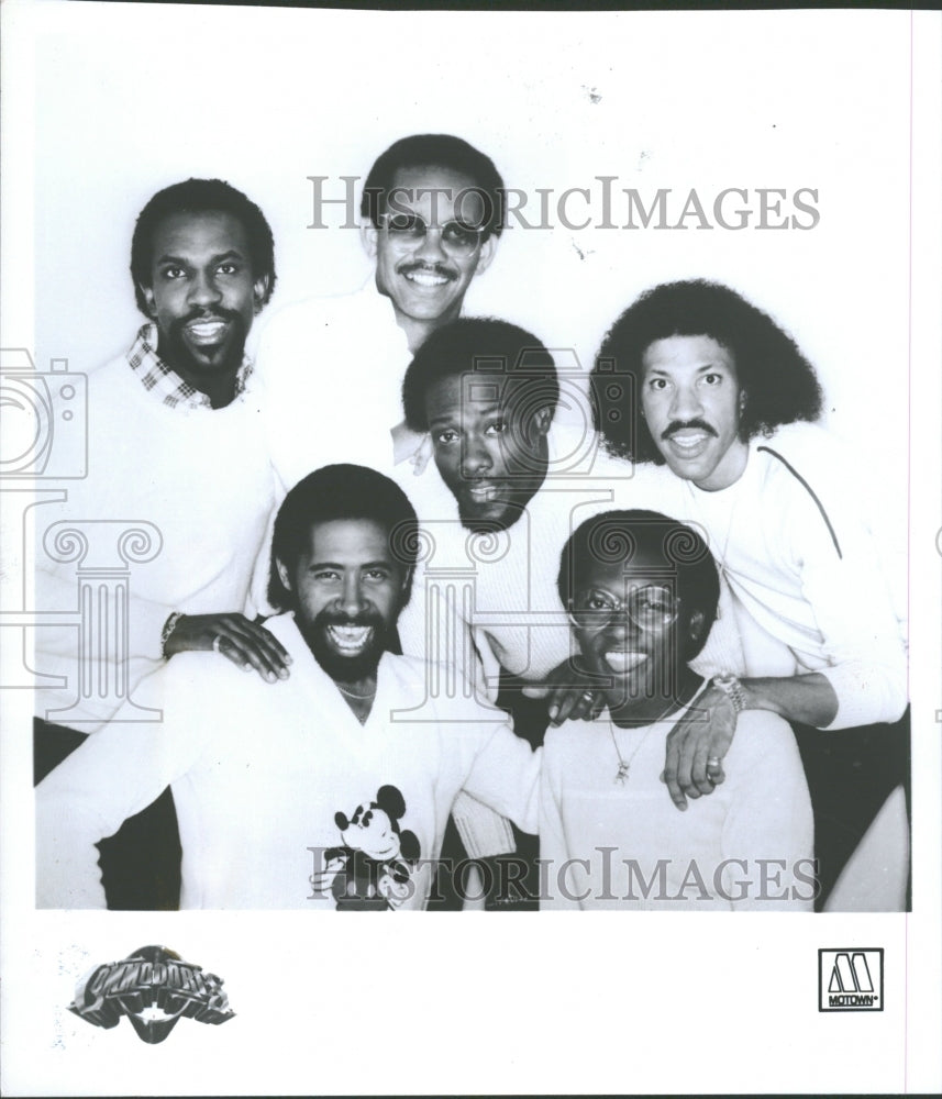 1982 Press Photo The Commodores American Funk Soul Band - RRV32065- Historic Images