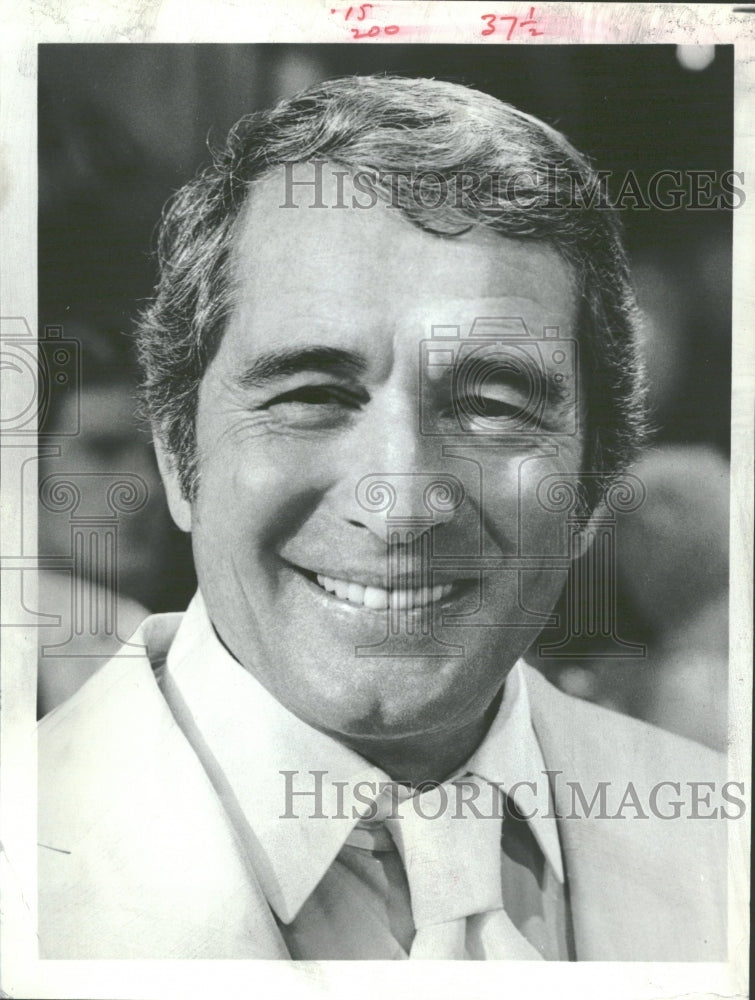 1974 Press Photo Perry Como American Singer TV - RRV32105- Historic Images