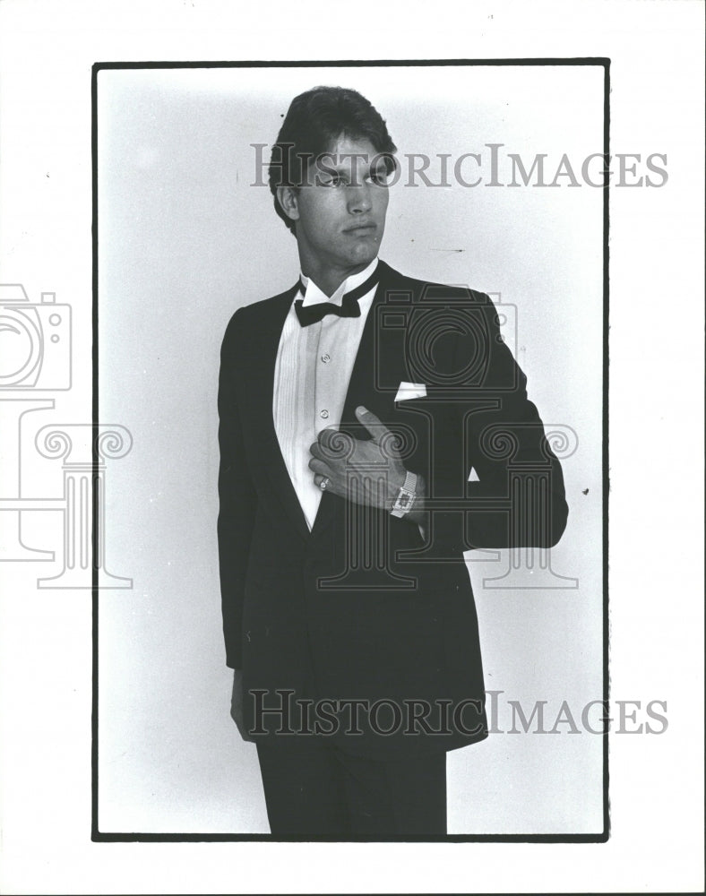 1983 Press Photo New Tuxedo Designs - RRV35799- Historic Images