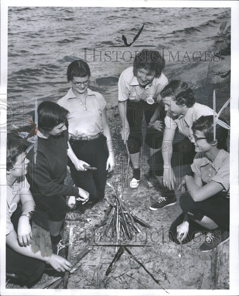 1954 Press Photo Interlochen Professor Marie Hartwig - RRV36083- Historic Images