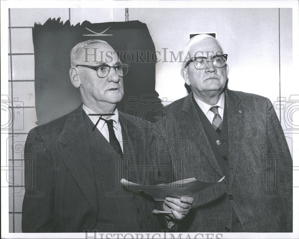 1963 Press Photo Senior Citizens Society Members - RRV36371- Historic Images