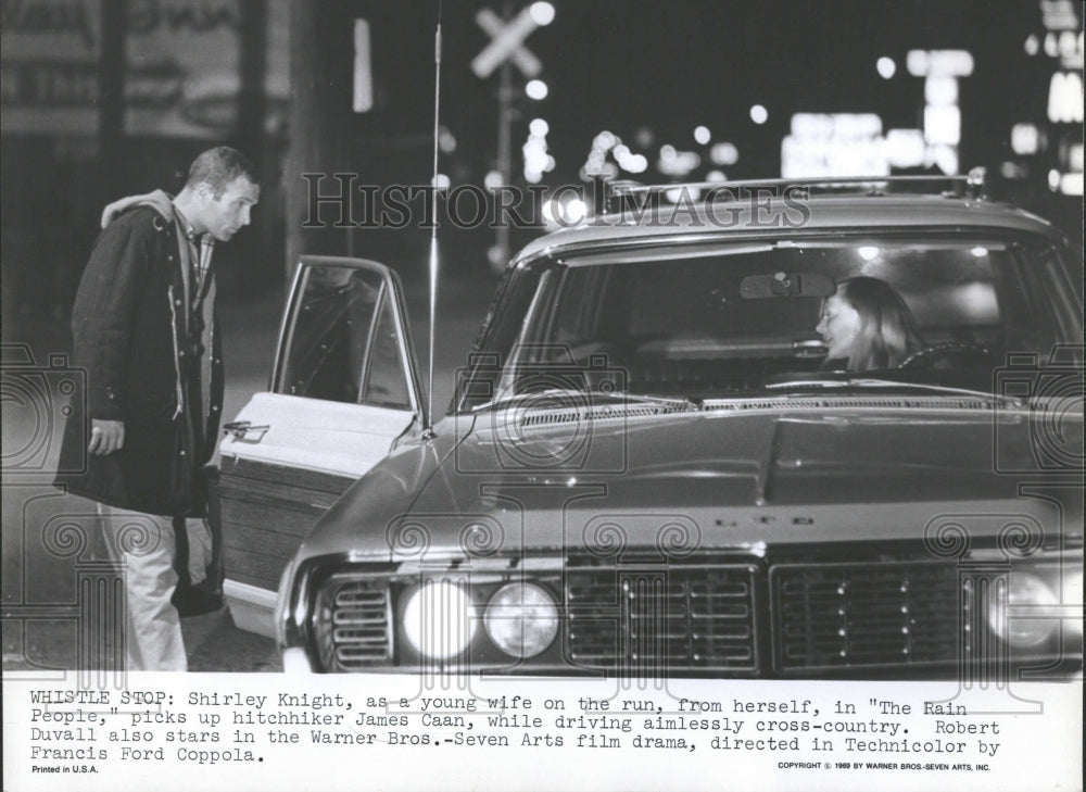 1969 Press Photo Shirley Knight The Rain People - RRV37995