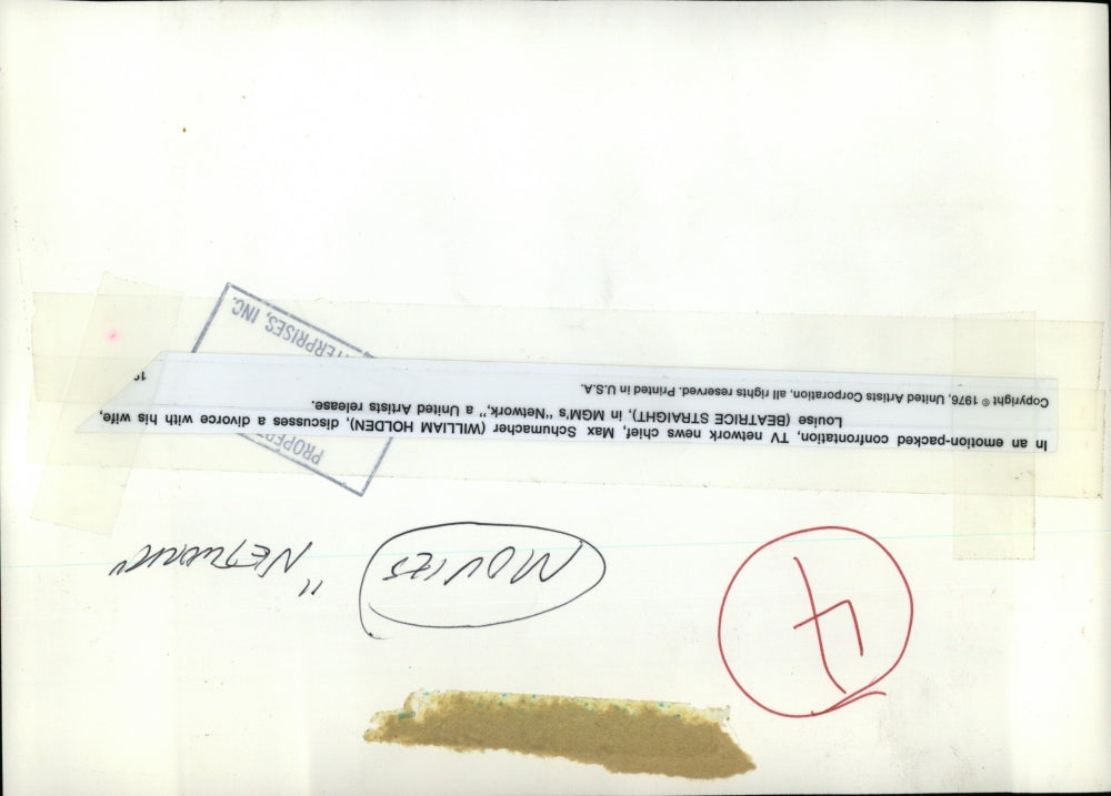 1976 Press Photo William Holden And Beatrice Straight - RRV39179