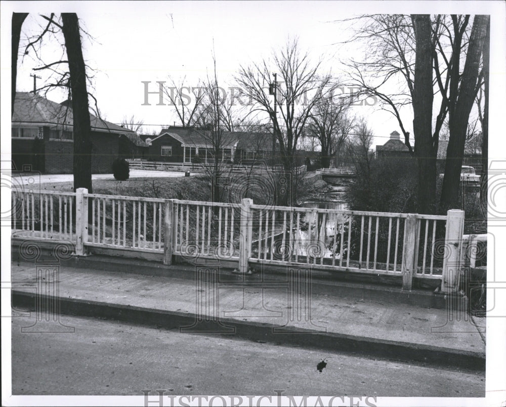1958 Press Photo County Drainage Project Starts - RRV39411