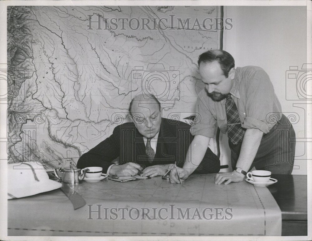 1936 Press Photo Andre Roosevelts jungles Ecuadorean - RRV47345- Historic Images