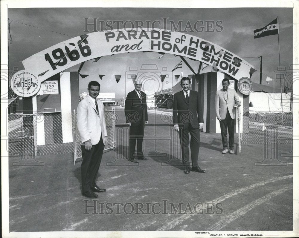 1966 Press Photo Home Builders Association Columbine - RRV47875- Historic Images