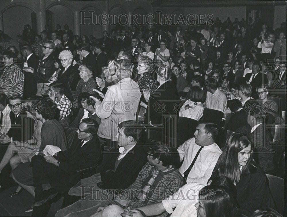 1969 Press Photo Jim Sheriff Clark Audience Council - RRV47979- Historic Images