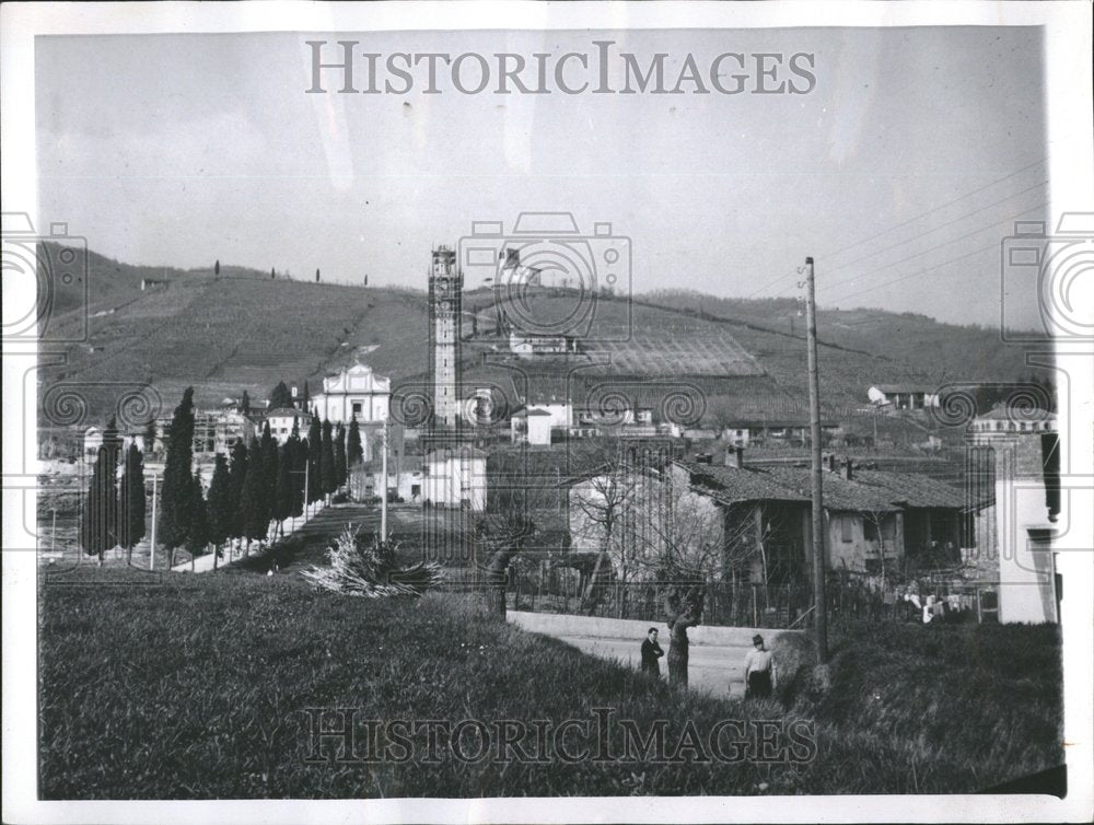 1963 Press Photo View OF Sotto Il Monte - RRV50265- Historic Images