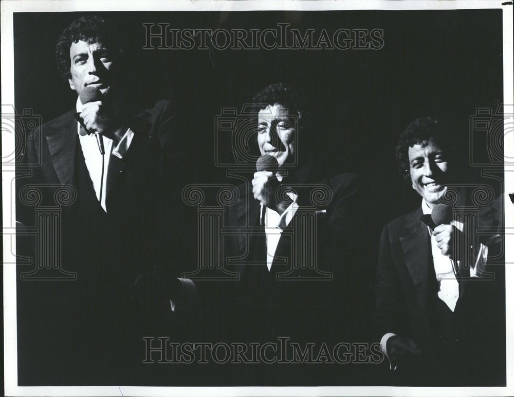 1980 Press Photo Tony Bennett Jazz Singer Actor - RRV50659- Historic Images