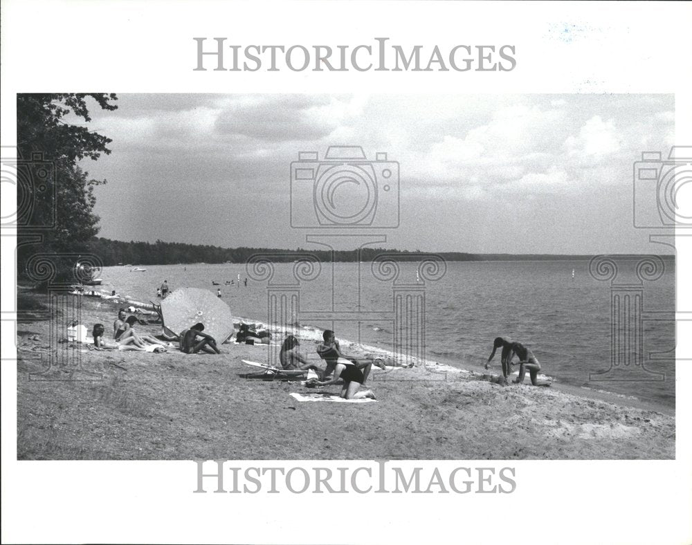 1987 Press Photo Lakes Labe Michigan - RRV51877- Historic Images