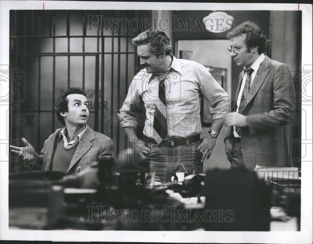 1986 Press Photo Steve Landesberg David Clennon Linden - RRV52415- Historic Images