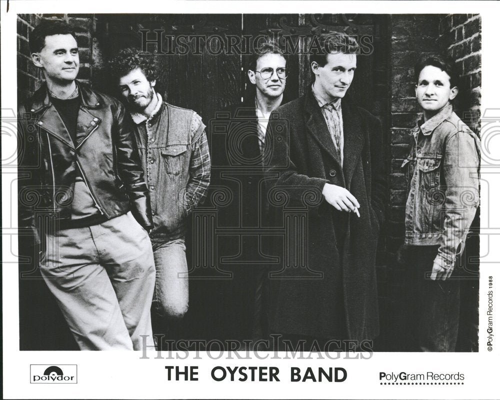 1989 Press Photo Oysterband British electric folk Rock - RRV53235- Historic Images