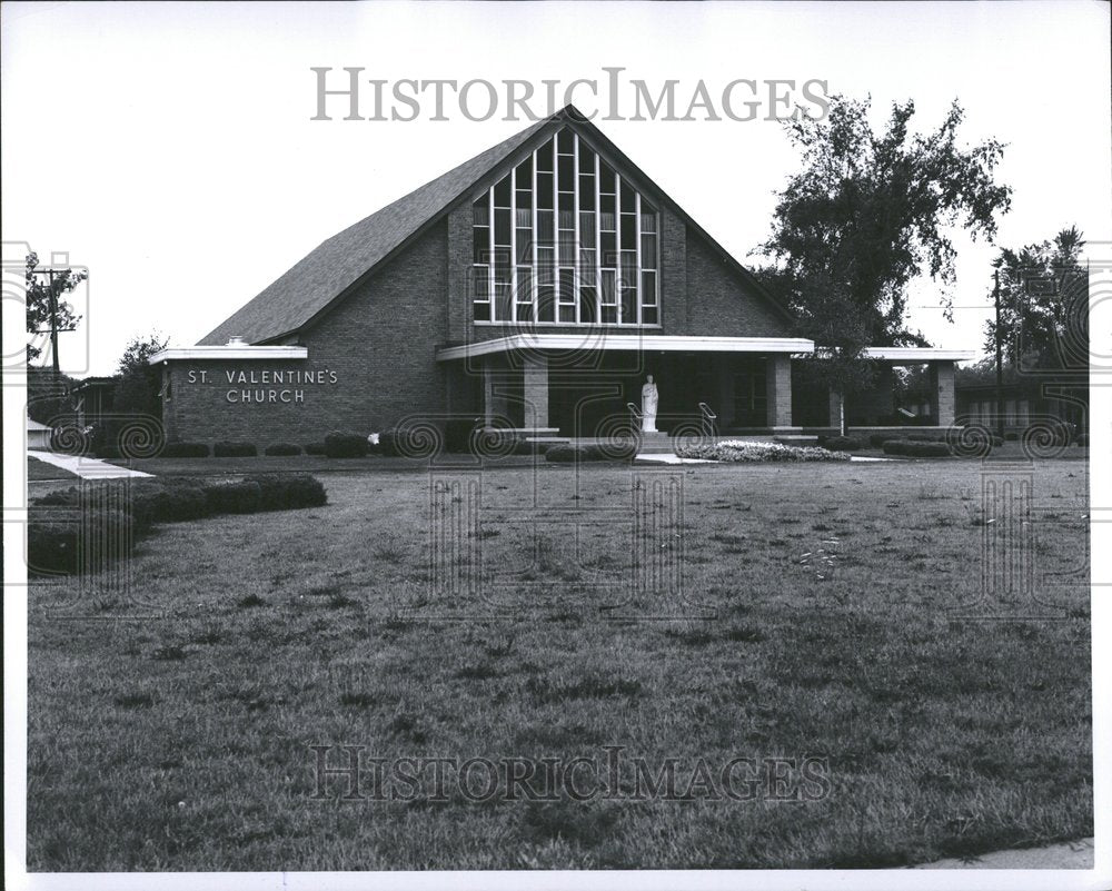 1964 Press Photo Redford Twashp beech road Valentine - RRV53255- Historic Images