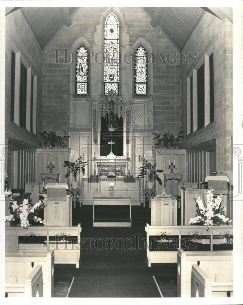 1959 Press Photo Trinity Community Church - RRV63267- Historic Images