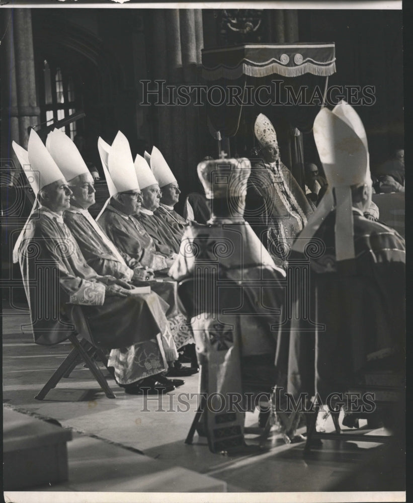 1965 Press Photo enthronement of Archbishop Cody - RRV65001- Historic Images