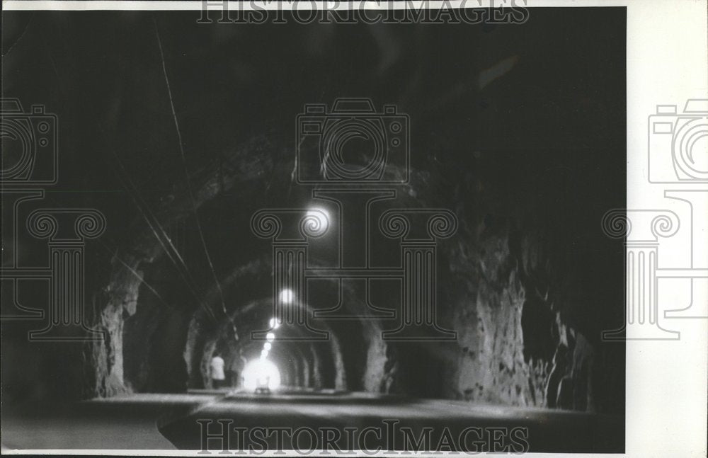 Press Photo Northern American Air Defense Tunnel - RRV65963- Historic Images