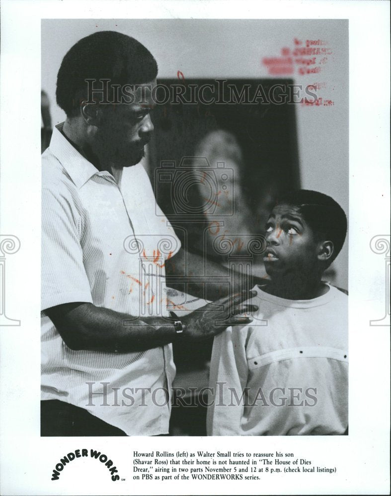 1984 Press Photo Howard Rollins Shavar Ross House Dies - RRV69425- Historic Images