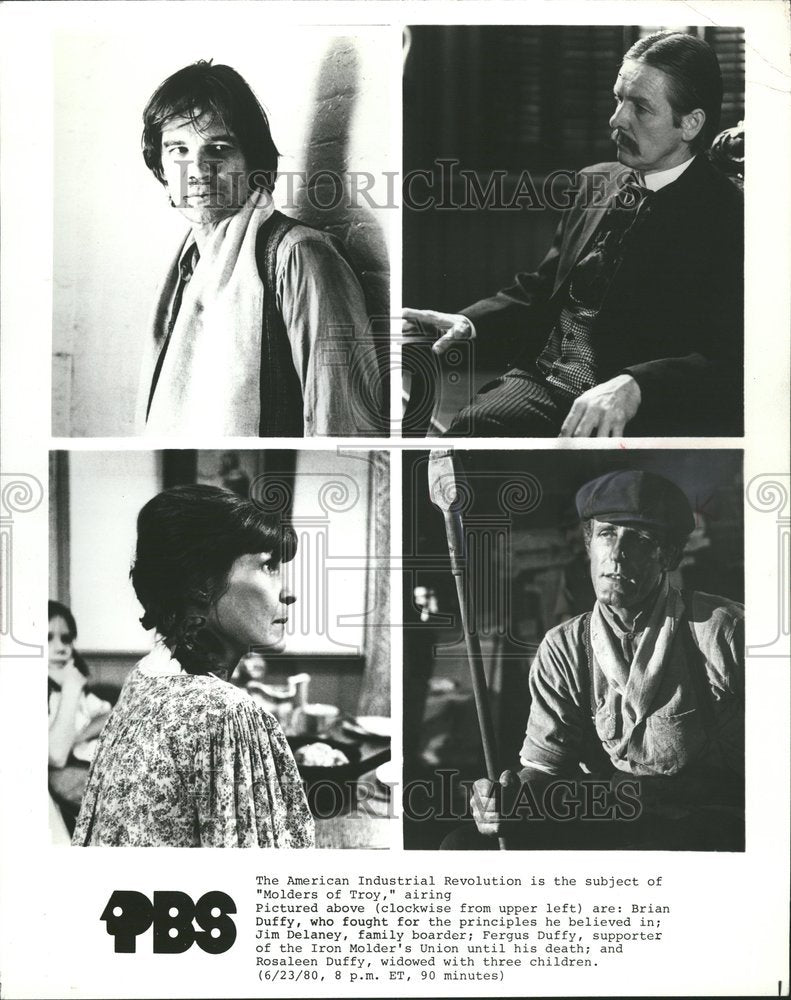 1980 Press Photo Brian Duffy Jim Delany Fergus Rosaleen - RRV70697- Historic Images