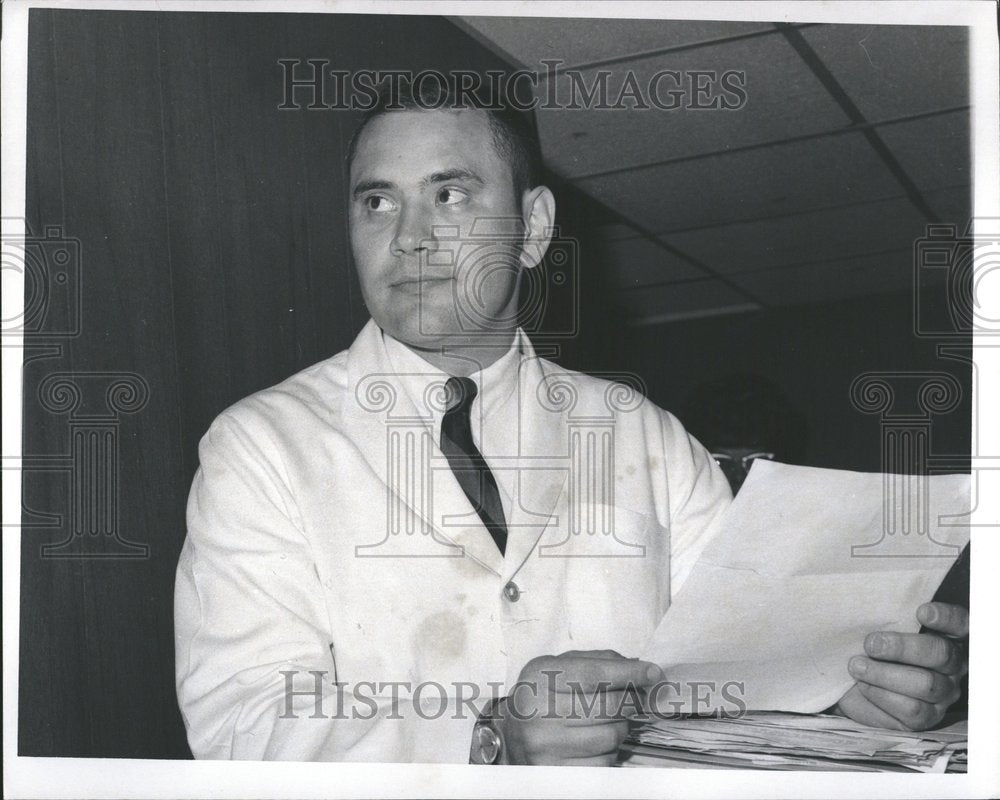 1969 Press Photo David Touchton Podiatrist Warren - RRV72131- Historic Images