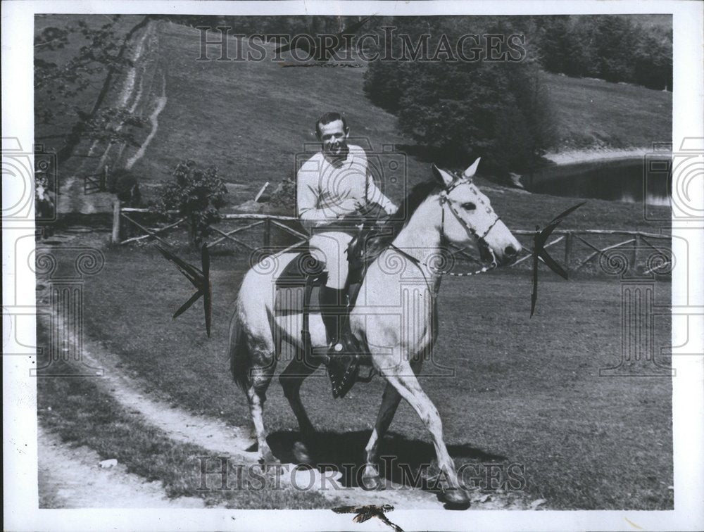 1960 Press Photo Jens Ingemar Johansson Swedish boxer - RRV73601- Historic Images