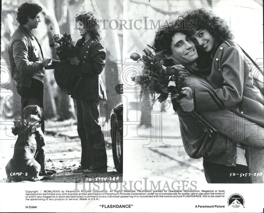 1983 Press Photo Flashdance American Romantic Film - RRV73649- Historic Images