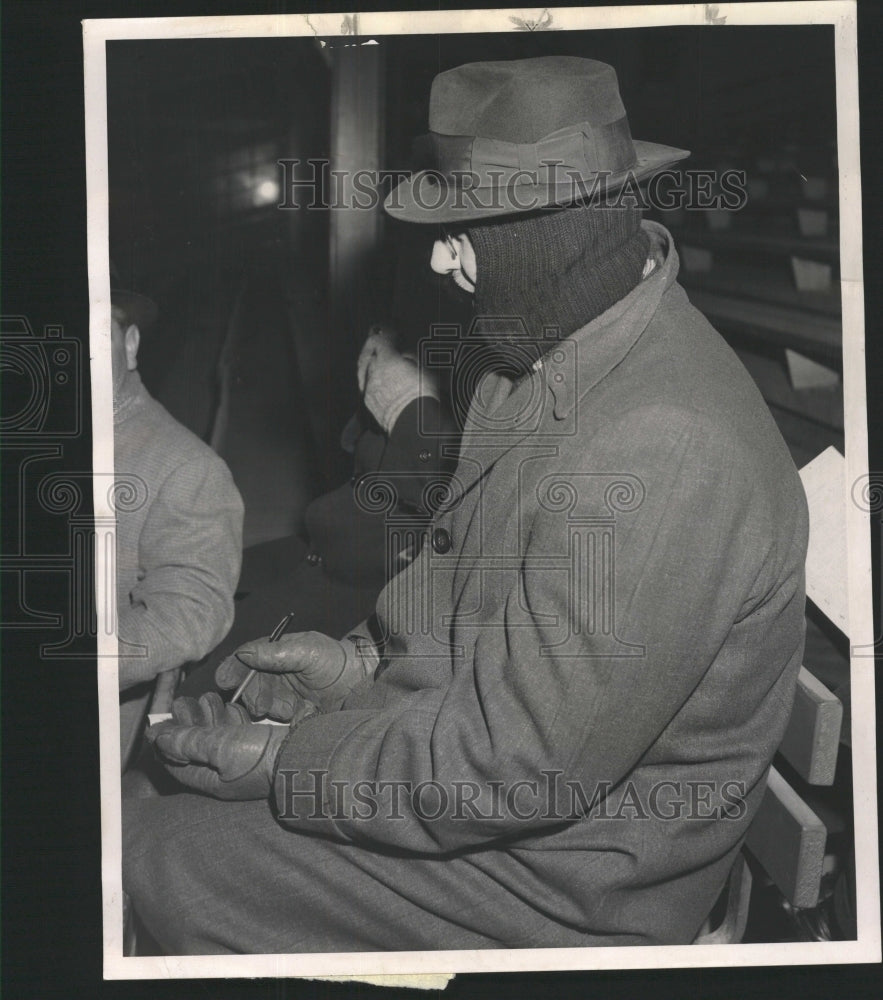 1962 Press Photo Horse Race Cold Stanley Stephan - RRW46589- Historic Images