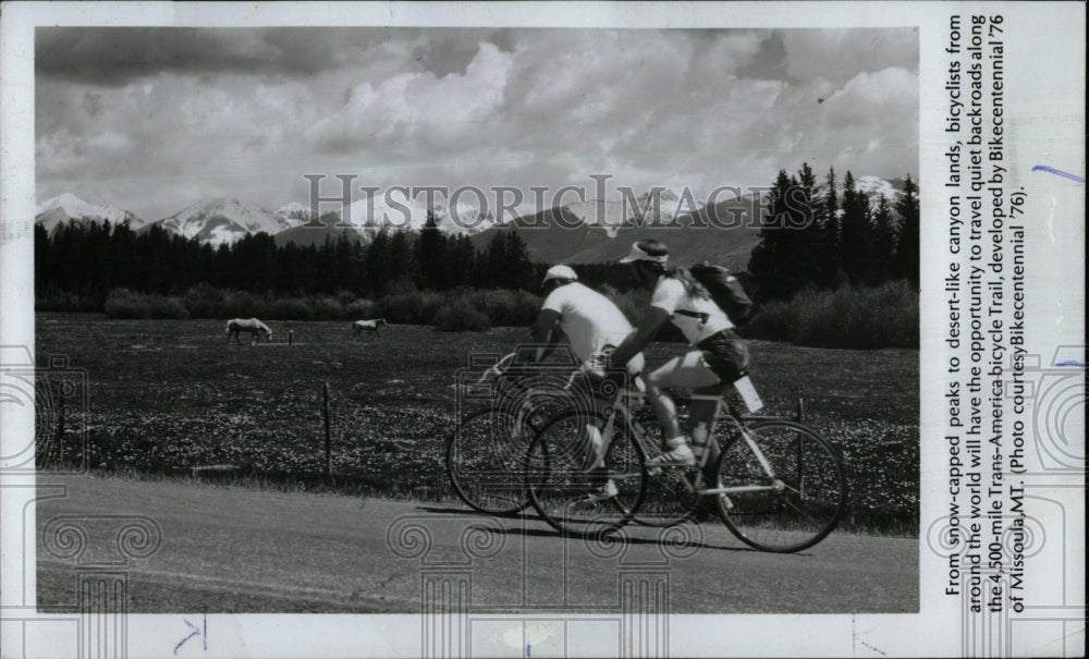 1978 Press Photo Trans-America bicycle Trail - RRW70269- Historic Images