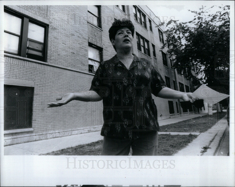 1993 Press Photo Former Drug Houses Magdalena Martinez - RRX01323